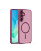 iLike Mag Matt case for Samsung Galaxy A16 4G / A16 5G / A17 4G / A17 5G maroon big hole 