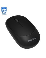  Philips M314 Stylish & Compact Wireless Mouse 3 btn. 800/1000/1200/1600dpi Black 