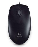  Logitech MOUSE USB OPTICAL B100/BLACK OEM 910-003357 