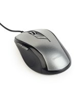  Gembird MOUSE USB OPTICAL BLACK/GREY/MUS-6B-01-BG 