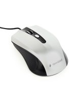  Gembird MOUSE USB OPTICAL BLACK/SILVER/MUS-4B-01-BS 