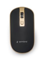  Gembird MOUSE USB OPTICAL WRL BLACK/GOLD MUSW-4B-06-BG 