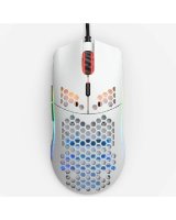  GLORIOUS Glorious PC Gaming Race Model D Gaming-Mause - white 