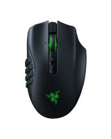  Razer Razer Naga Pro Black Wireless Bluetooth RGB Gaming Optical Mouse with LED light and 20 buttons 