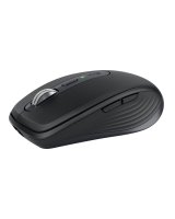  Logilink  Logitech MX Anywhere 3S Mouse - RF Wireless + Bluetooth, Laser, 8000 DPI, Graphite 