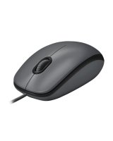  Logitech Logitech Mouse M100 Optical Optical mouse Wired Black 