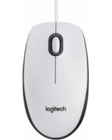  Logitech Logitech M100 Corded mouse White 5704174990390 