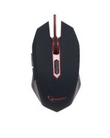  Gembird Gaming mouse, Black/red, MUSG-001-G, USB 