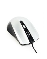  Gembird Mouse MUS-4B-01-BS Standard, No, Black/ silver, No, 