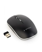  Gembird Silent Wireless Optical Mouse MUSW-4BS-01 USB, Black 