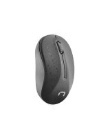  Natec Mouse, Toucan, Wireless, 1600 DPI, Optical, Black-Grey 