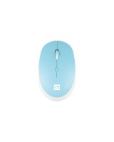  Natec Mouse Harrier 2 Wireless, White/Blue, Bluetooth 