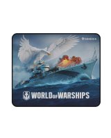  Genesis Mouse Pad Carbon 500 WOWS Lightning Multicolor 