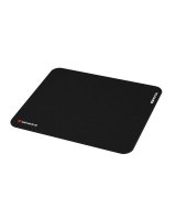  Genesis Mouse Pad Polon 200 L Mouse pad, 400 x 330 mm, Black 