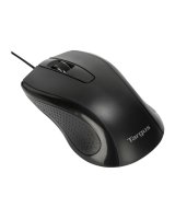  Targus Full-Size Optical Antimicrobial Wired Mouse | Mouse | Full-Size Optical Antimicrobial | Wired | Black 