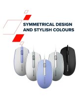  Canyon CANYON mouse M-10 Wired White Grey 