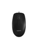  Logitech LOGI B100 optical Mouse Black USB OEM 