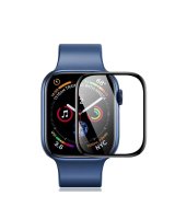  Dux Ducis 2Pcs Clear Screen Protector for Apple Watch Series 9 8 7 41mm , 3D Curved Edge TPE+PMMA Watch Film Guard Transparent 