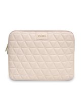  Guess Guess Quilted cover for a 13'' laptop - pink 