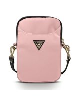  Guess Guess Handbag GUPBNTMLLP pink/pink Nylon Triangle Logo 