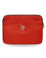  U.S. Polo PU US Polo Assn. Cover for a 13'' laptop - red 