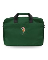  U.S. Polo PU US Polo Assn. bag for a 16'' laptop - green 