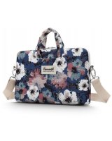  Canvaslife Canvaslife Briefcase 15-16'' Laptop Bag - Navy Blue and White 