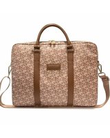  Guess Guess GCube Stripes bag for a 16'' laptop - brown 