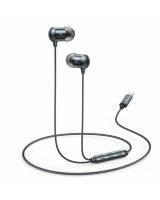 yesido YH43 HIFI Lossless Sound Quality 10mm Dynamic Speaker Type-C Digital Interface In-ear Earphone Black 