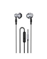  Dudao Dudao Metal Wired Earbuds 3.5mm Mini Jack Gray (X2C-Gray) 