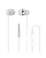  Dudao Dudao in-ear headphones headset with remote control and microphone 3.5 mm mini jack white (X10 Pro white) 