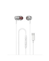  Dudao Dudao X1PROT In-Ear Wired USB-C Headphones 1.2m - White 