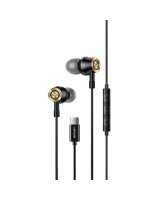  USAMS USAMS Słuchawki stereo EP-43 metal USB-C czarny/black HSEP4301 