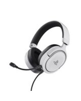  Trust Trust GXT 498 Forta Headset Wired Head-band Gaming Black White 