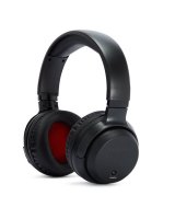  Aiwa Aiwa WHF-880 Wireless Stereo TV RF Headphones with Charging Dock Transmitter Black 