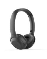  Philips PHILIPS UpBeat bezvadu austiņas ar galvas stīpu un mikrofonu melnas TAUH202BK/00 
