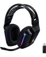  Logitech LOGITECH G733 LIGHTSPEED Wireless RGB Gaming Headset - BLACK - 2.4GHZ - EMEA 