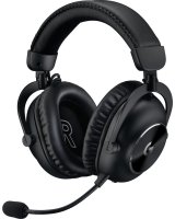  Logitech LOGITECH G PRO X2 LIGHTSPEED Wireless Gaming Headset - Blue Mic - BLACK (Atvērts iepak.) 