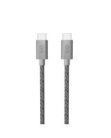  Epico auduma pīts kabelis USB-C uz USB-C 1,8m 2020 - kosmosa pelēks 