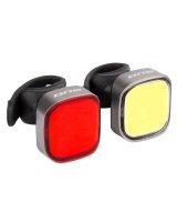  Velosipēdu lukturu komplekts One S.Light 40 USB Black 