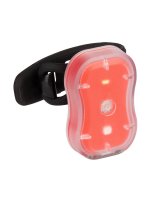  Velosipēda aizmugurējais lukturis Rock Machine R.Light 15 USB Red 