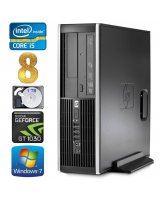  HP 8100 Elite SFF i5-750 8GB 1TB GT1030 2GB DVD WIN7Pro 