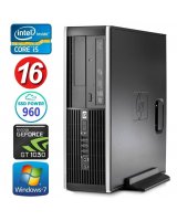  HP 8100 Elite SFF i5-750 16GB 960SSD GT1030 2GB DVD WIN7Pro 