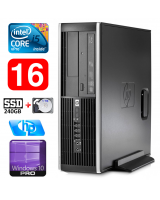  HP 8100 Elite SFF i5-650 16GB 240SSD+1TB DVD WIN10Pro 