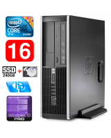  HP 8100 Elite SFF i5-650 16GB 240SSD+2TB DVD WIN10Pro 