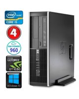  HP 8100 Elite SFF i5-750 4GB 960SSD GT1030 2GB DVD WIN10 