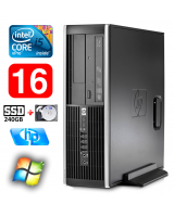  HP 8100 Elite SFF i5-650 16GB 240SSD+1TB DVD WIN7Pro 