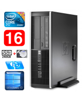  HP 8100 Elite SFF i5-650 16GB 240SSD+1TB DVD WIN10 