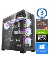  INTOP Ryzen 9 5900X 32GB DDR5 1TB SSD M.2 NVME RTX4060Ti 8GB Win11 