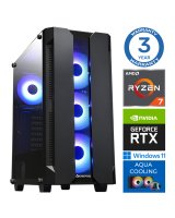 INTOP AQUA Ryzen 7 7700X 64GB DDR5 2TB SSD M.2 NVME+2TB RTX4060Ti 8GB WIN11Pro 